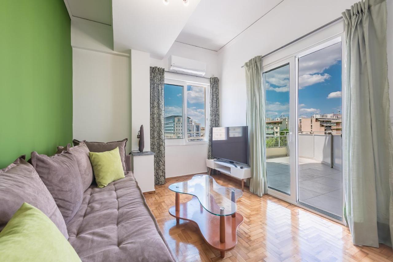Stylish Luxury Apartment Near Acropolis At Syngrou-Fix Metro Station Aten Exteriör bild